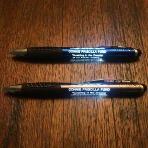 The Connie Priscilla Fund Illuminated Stylus Pen